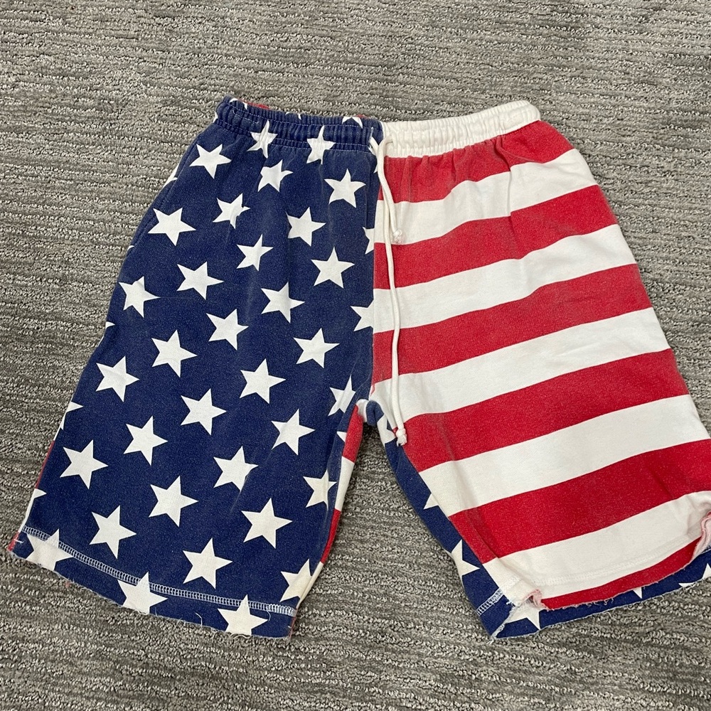 American flag shorts